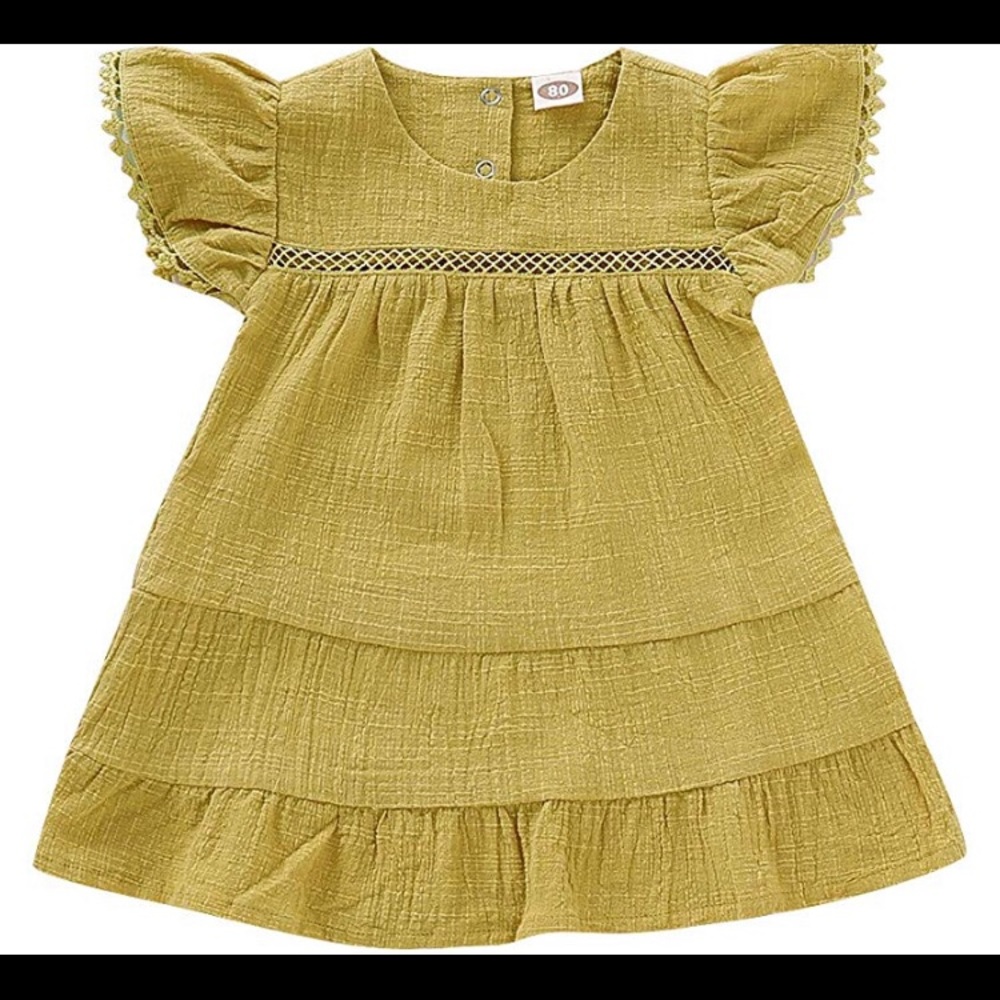 Toddler Girls Summer cotton dress